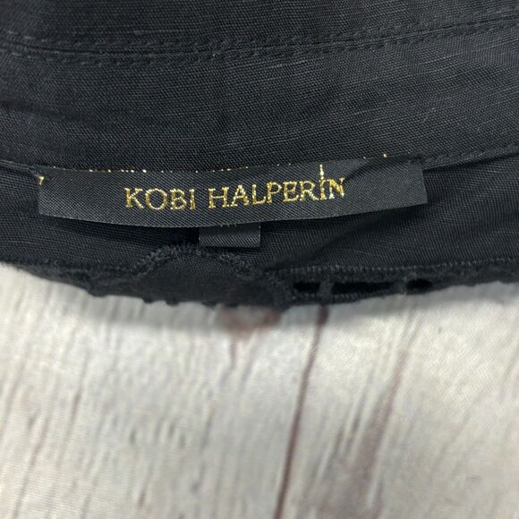 Kobi Halperin Women Open Front Blazer Jacket Size Medium Tencel Linen C024 -6 - Picture 16 of 16